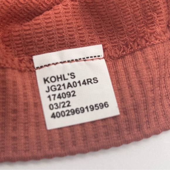 NWT Set of 3 SO High Neck Seamless Fit Bras Style #JG21A014RS Size Small - Picture 14 of 16